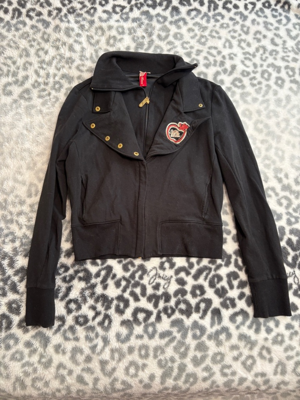 Y2K Apple Bottoms Vintage Bomber Jacket